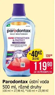 Teta Parodontax ústní voda nabídka
