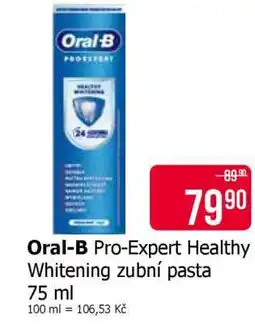 Teta Oral-B Pro Expert Healthy Whitening zubní pasta 75 ml nabídka
