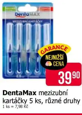 Teta Dentamax mezizubní kartáčky nabídka