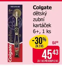 Teta Colgate dětský zubní kartáček 6+, 1 ks nabídka