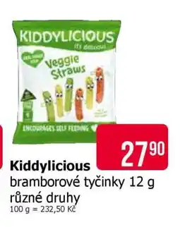 Teta Kiddylicious bramborové tyčinky nabídka