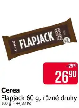 Teta Cerea Flapjack 60 g, různé druhy nabídka