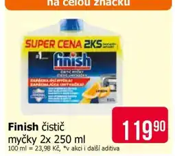 Teta Finish čistič myčky 2x 250 ml nabídka