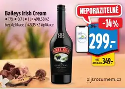 Albert Baileys Irish Cream nabídka