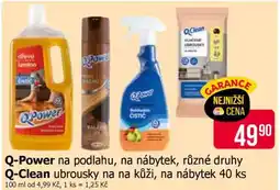 Teta Q-Power a Q-Clean nabídka