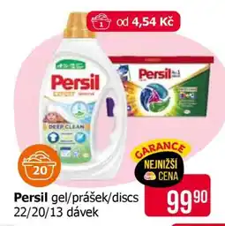 Teta Persil gel/prášek/discs nabídka