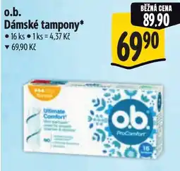 Albert o.b. Dámské tampony nabídka