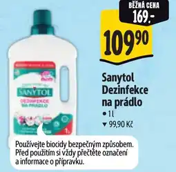 Albert Sanytol Dezinfekce na prádlo nabídka