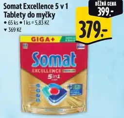 Albert Somat Excellence 5 v 1 Tablety do myčky nabídka