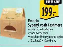 Albert Emocio Sypaný vosk Cashmere nabídka