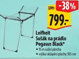 Albert Leifheit Sušák na prádlo Pegasus Black nabídka