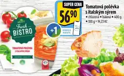 Albert Tomatová polévka s italským sýrem nabídka