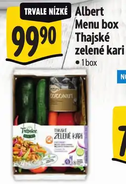 Albert Albert Menu box Thajské zelené kari nabídka