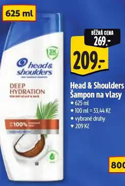 Albert Head & Shoulders Šampon na vlasy nabídka