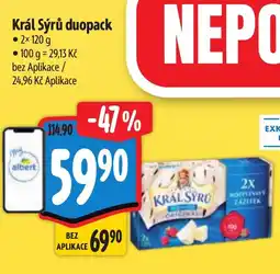 Albert Král Sýrů duopack nabídka