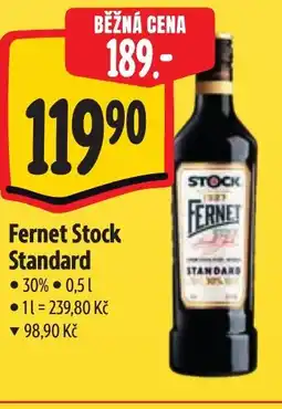 Albert Fernet Stock Standard nabídka