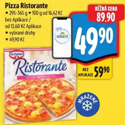 Albert Pizza Ristorante nabídka
