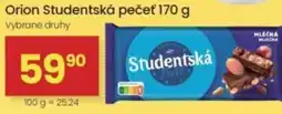Kubík potraviny Orion Studentská pečeť nabídka