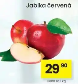 Kubík potraviny Jablka červená nabídka