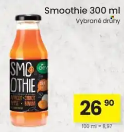Kubík potraviny Smoothie nabídka