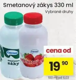 Kubík potraviny Smetanový zákys nabídka