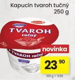 Kubík potraviny Kapucín tvaroh tučný nabídka