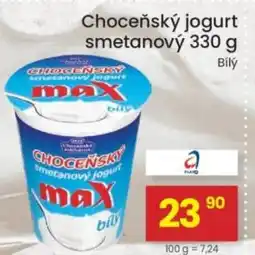 Kubík potraviny Choceňský jogurt smetanový nabídka