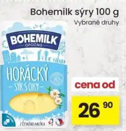 Kubík potraviny Bohemilk sýry nabídka