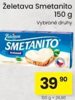 Kubík potraviny Želetava Smetanito nabídka