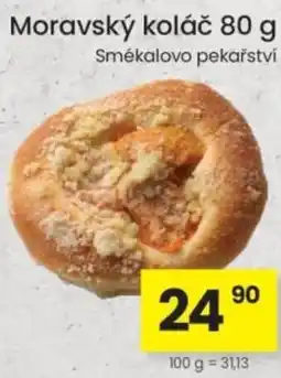 Kubík potraviny Moravský koláč nabídka