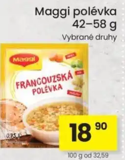 Kubík potraviny Maggi polévka nabídka