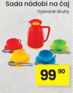 Kubík potraviny Sada nádobí na čaj nabídka