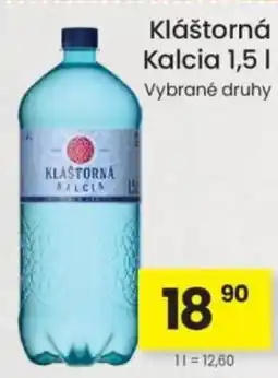 Kubík potraviny Kláštorná Kalcia nabídka