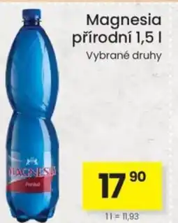 Kubík potraviny Magnesia přírodní nabídka