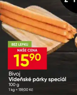 Hruška Bivoj Vídeňské párky speciál nabídka