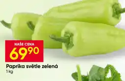 Hruška Paprika světle zelená nabídka