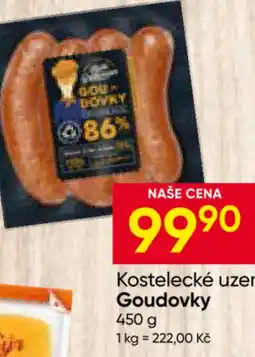 Hruška Kostelecké uzeniny Goudovky nabídka