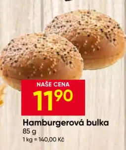 Hruška Hamburgerová bulka nabídka