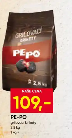 Hruška PE-PO grilovací brikety nabídka