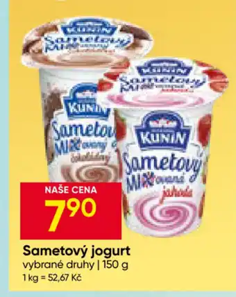Hruška KUNIN Sametový jogurt nabídka