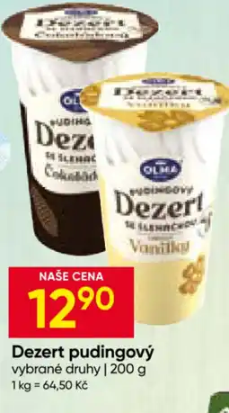 Hruška Dezert pudingový nabídka