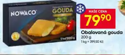 Hruška NOWACO Obalovaná gouda nabídka