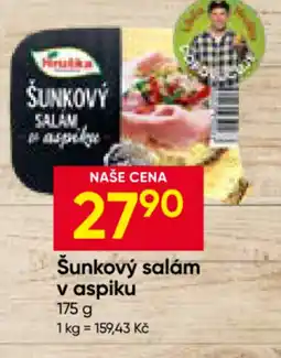 Hruška Šunkový salám v aspiku nabídka