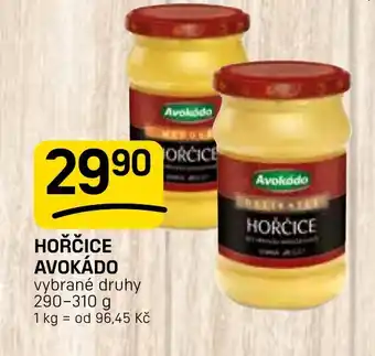 Hořčice avokádo