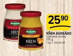 Flop Křen avokádo nabídka