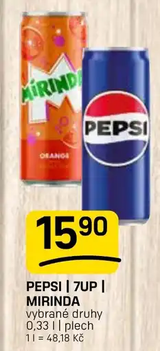 Flop Pepsi | 7up | Mirinda nabídka