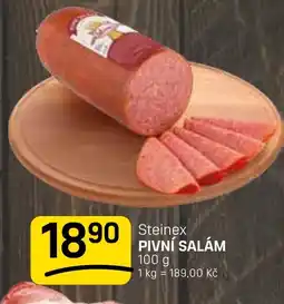 Flop Steinex Pivní salám nabídka