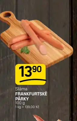 Flop Sláma Frankfurtské párky nabídka