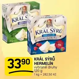Flop Král sýrů Hermelín nabídka