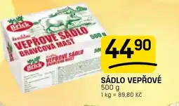 Flop Sádlo vepřové nabídka